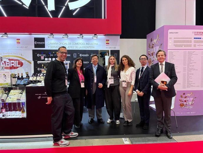 Representación de las empresas gaditanas en la feria de Japón.