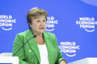 Archivo - La directora gerente del FMI, Kristalina Georgiev. 