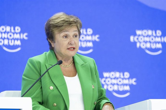 Archivo - La directora gerente del FMI, Kristalina Georgiev. 