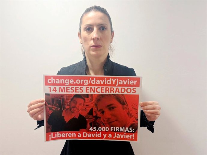 Laura Marañón, hermana de Javier Marañón, encarcelado en Guinea Ecuatorial.