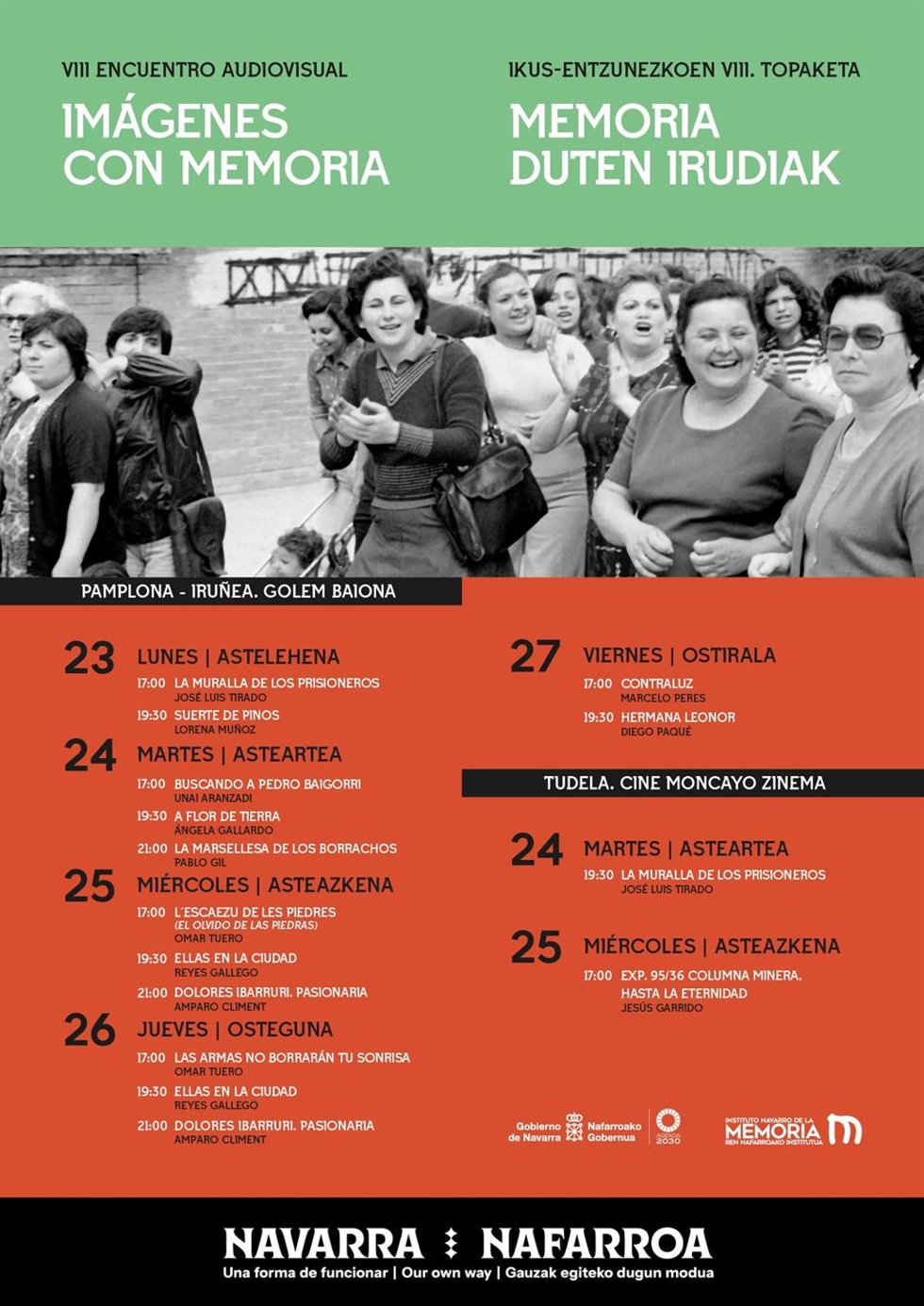 Cartel del ciclo.