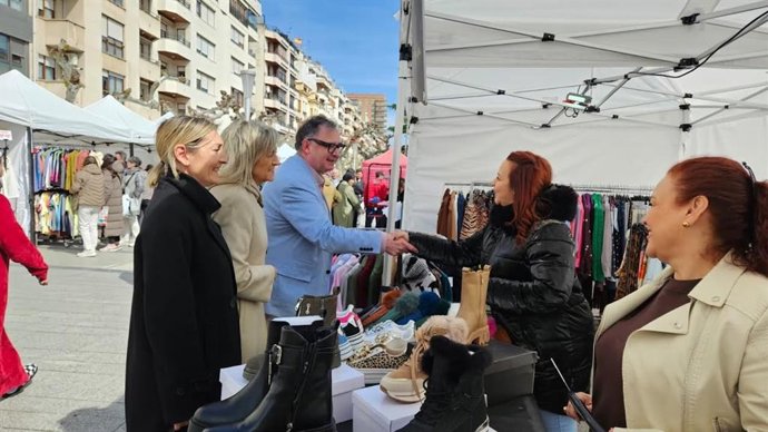 Promostock reúne a 26 comercios en el paseo del Mercadal de Calahorra este fin de semana