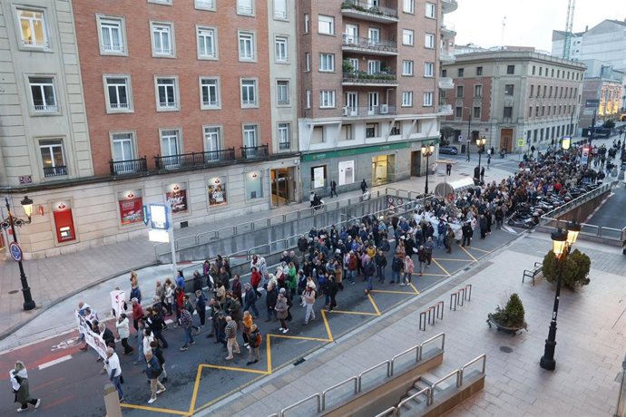 Una manifestación en Logroño reclama el papel de la sanidad pública" que está "deteriorada" en La Rioja