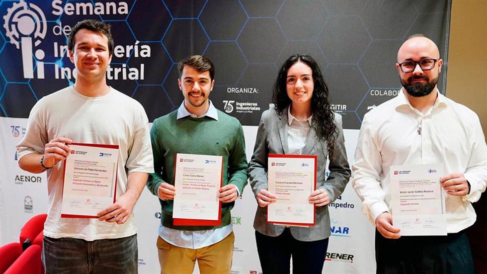 Escuela Técnica Superior de Ingeniería Industrial de la UR cierra la XI Semana de la Ingeniería con entrega de premios