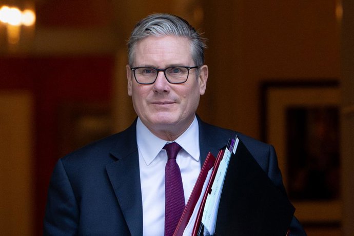 March 18, 2026, London, England, United Kingdom: UK Prime Minister KEIR STARMER departs 10 Downing Street in London ahead of Prime Minister's Questions (PMQs) in the House of Commons, where the Prime Minister faces questions from MPs during the weekly par