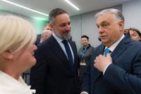 Abascal llega a Hungría para participar en la conferencia conservadora CPAC junto a Orbán y Milei