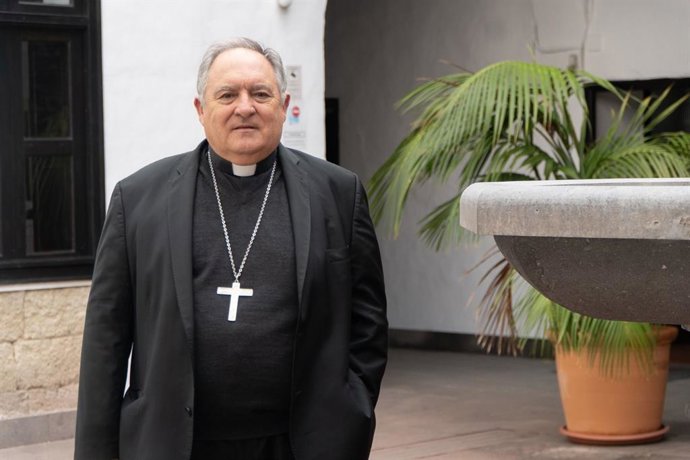 El obispo de Canarias, José Mazuelos.