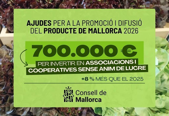 El Consell de Mallorca lanza las ayudas a la promoción y difusión del producto local para asociaciones y cooperativas