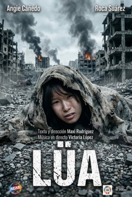 Cartel de la obra 'Lúa'.