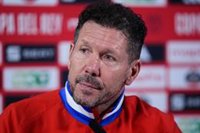 Simeone: "Espero estar lo más fino posible para elegir bien en el derbi"