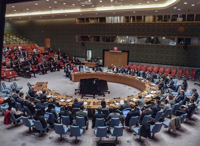 Archivo - Imagen de archivo del Consejo de Seguridad de la ONU 