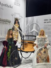 Foto: La Diputación de Valladolid y Rosana Largo promocionan el patrimonio de la provincia en la Mercedes Benz Fashion Week