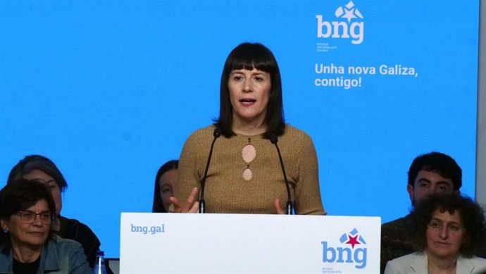 La líder del BNG, Ana Pontón.