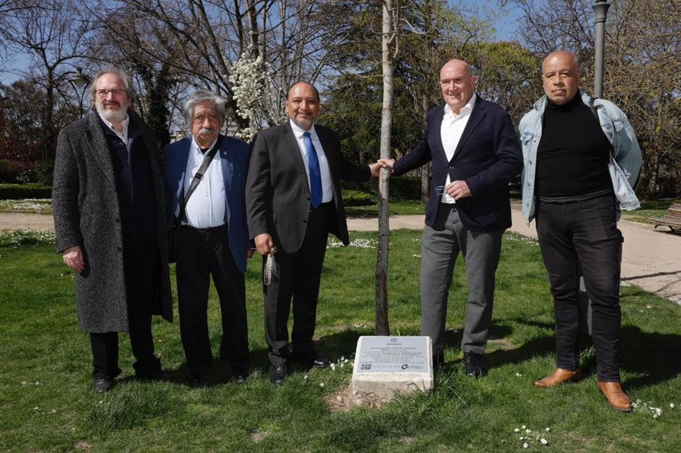 Valladolid rinde homenaje a Francisco Tenamaxtli y recuerda su "valentía" en la defensa de los derechos indígenas