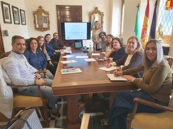 Reunión para la constitución de la mesa para elaborar el II Plan Local de Salud de Jaén
