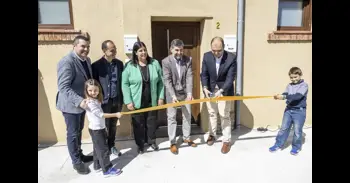 Dalmau inaugura 8 viviendas públicas en el antiguo cuartel de Guardia Civil en Ciutadilla (Lleida)