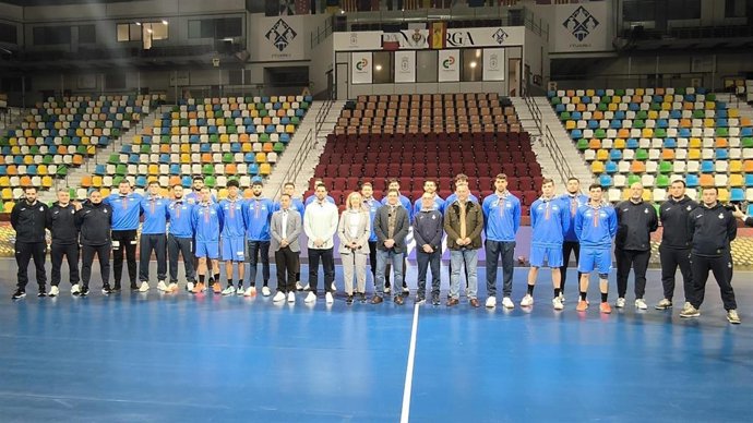Recepción oficial a la selección española de balonmano.