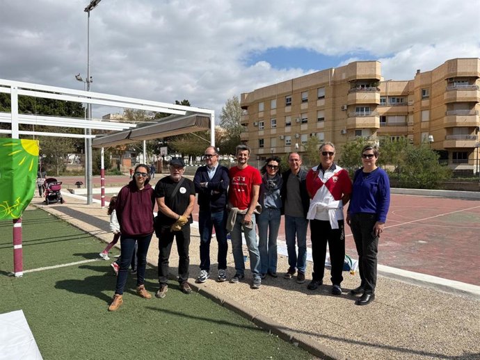Inauguración de 'Patios Abiertos' en el CEIP Adela Días (Almería)