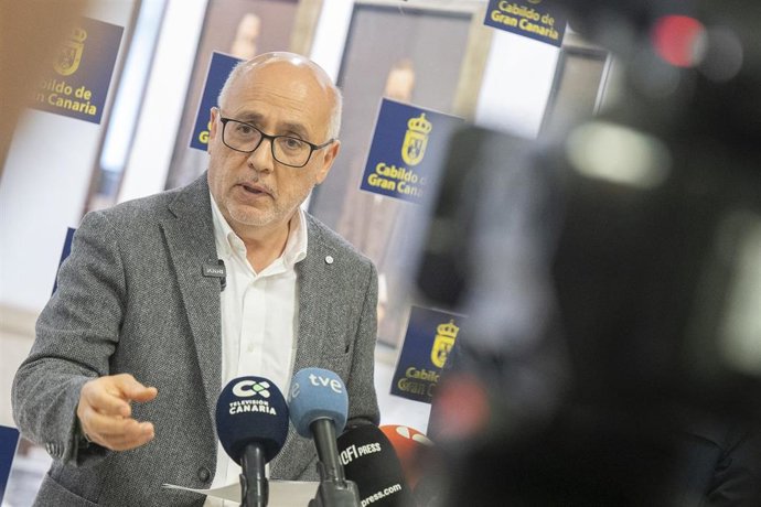 Archivo - El presidente del Cabildo de Gran Canaria, Antonio Morales