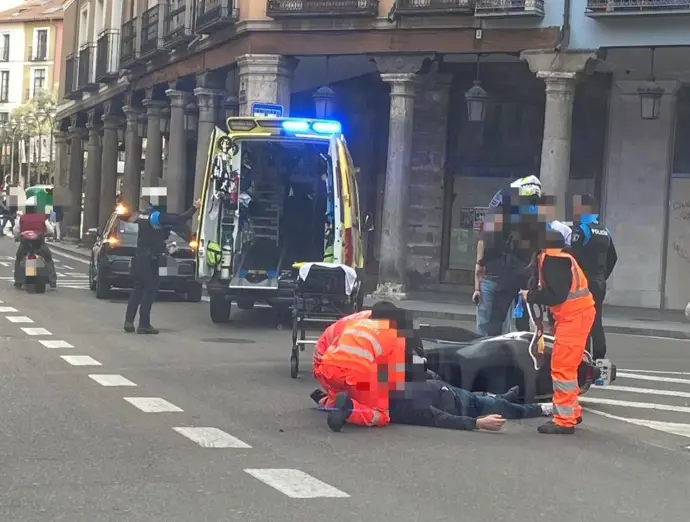 Accidente en Valladolid