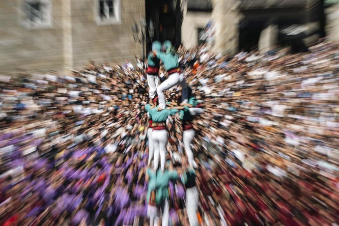 Archivo - Actuació a la festa major de la Mercè de Barcelona el 24 de setembre de 2025