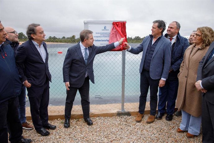 Acto inaugural de los nuevos proyectos de transformación de regadíos.