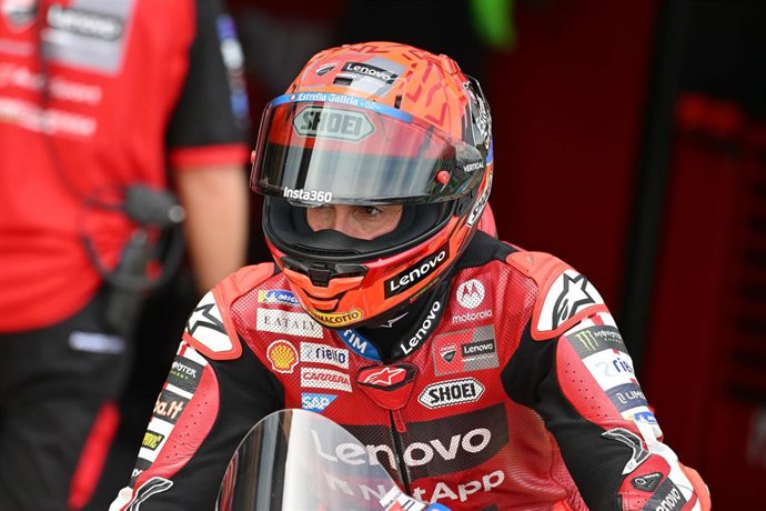 Marc Márquez (Ducati) durante el GP de Brasil 2026