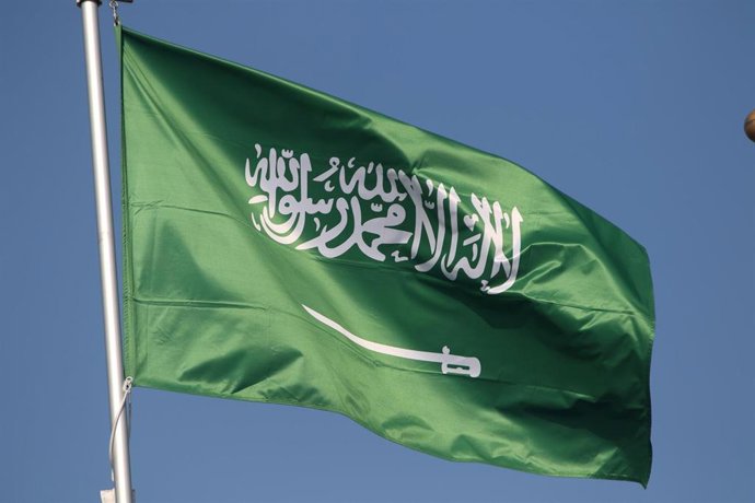 Archivo - Bandera de Arabia Saudí (archivo)
