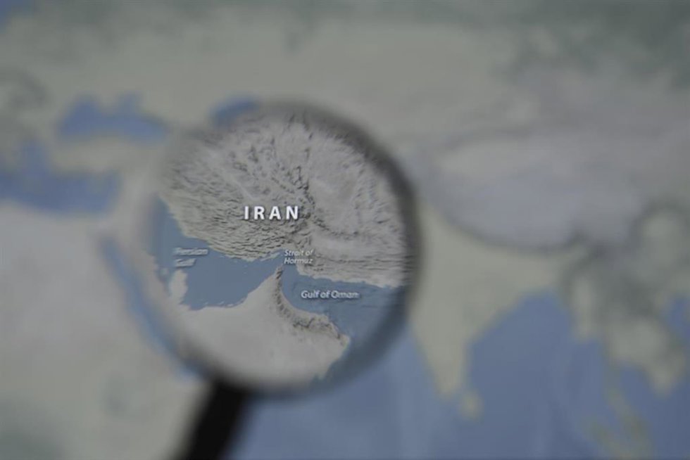 Mapa de Irán