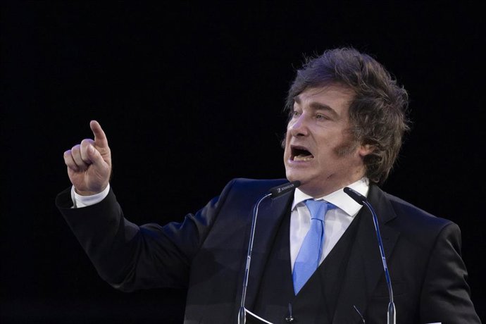 El presidente de Argentina, Javier Milei