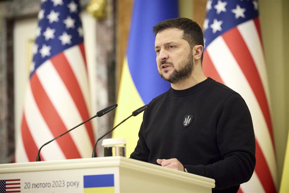 Archivo - El presidente ucraniano, Volodimir Zelenski