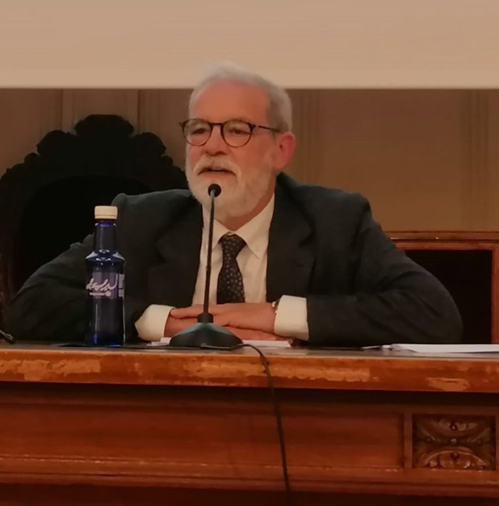 Archivo - El presidente de la Cámara de Comptos, Ignacio Cabeza.
