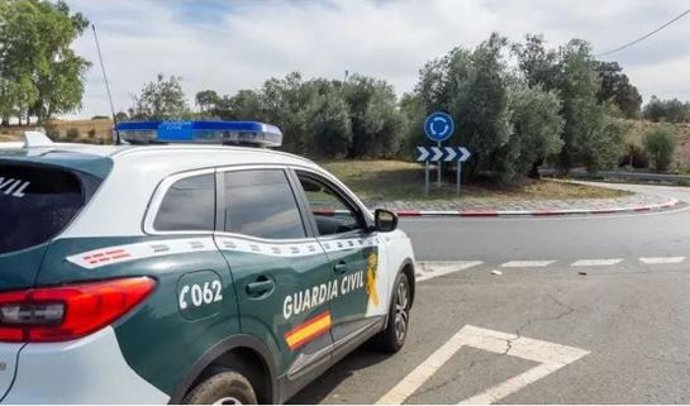 Archivo - Un coche de la Guardia Civil.