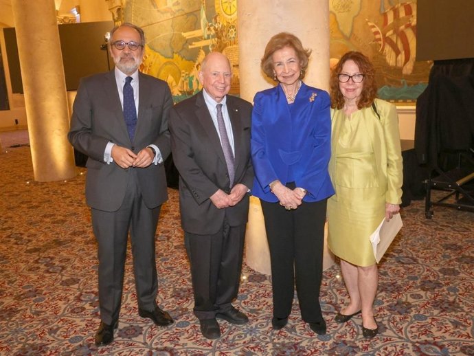 La reina Sofía preside el programa académico 'Florida, Cuba y el Caribe en la Revolución Americana'