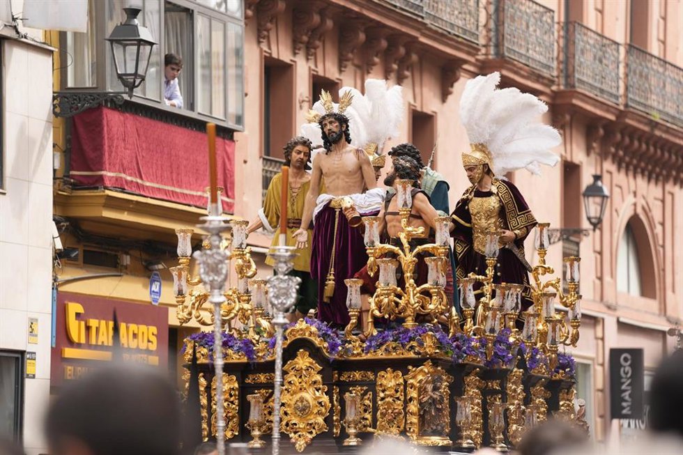 Archivo - Entrada de Jesús Despojado a la Carrera Oficial de Sevilla el Domingo de Ramos.