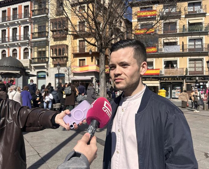 El diputado del grupo socialista en las Cortes de Castilla-La Mancha Álvaro Toconar.