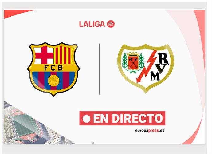 Onces Iniciales confirmados: Barcelona - Rayo: resumen y estadísticas del partido de la jornada 29 de LaLiga EA Sports