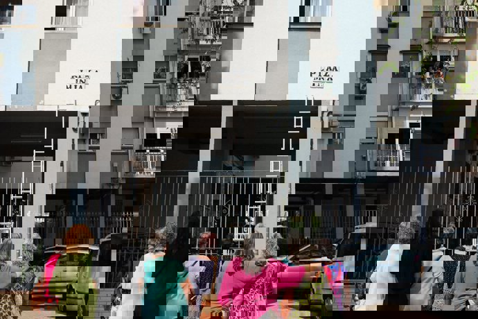 Plaza Mina Elías en Sevilla