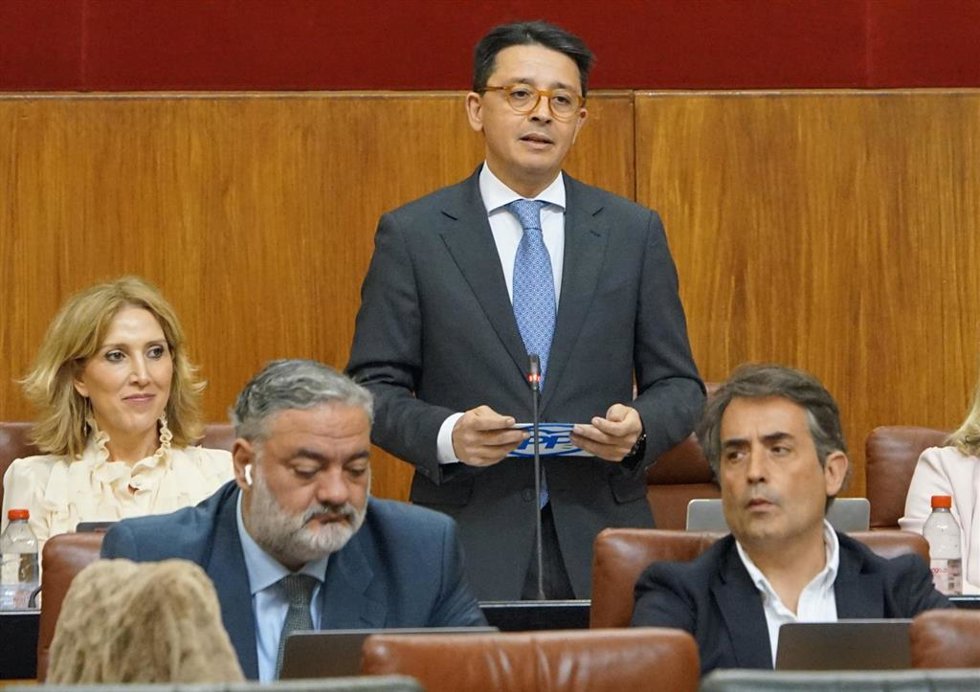 El parlamentario del PP de Almería Manuel Guzmán.