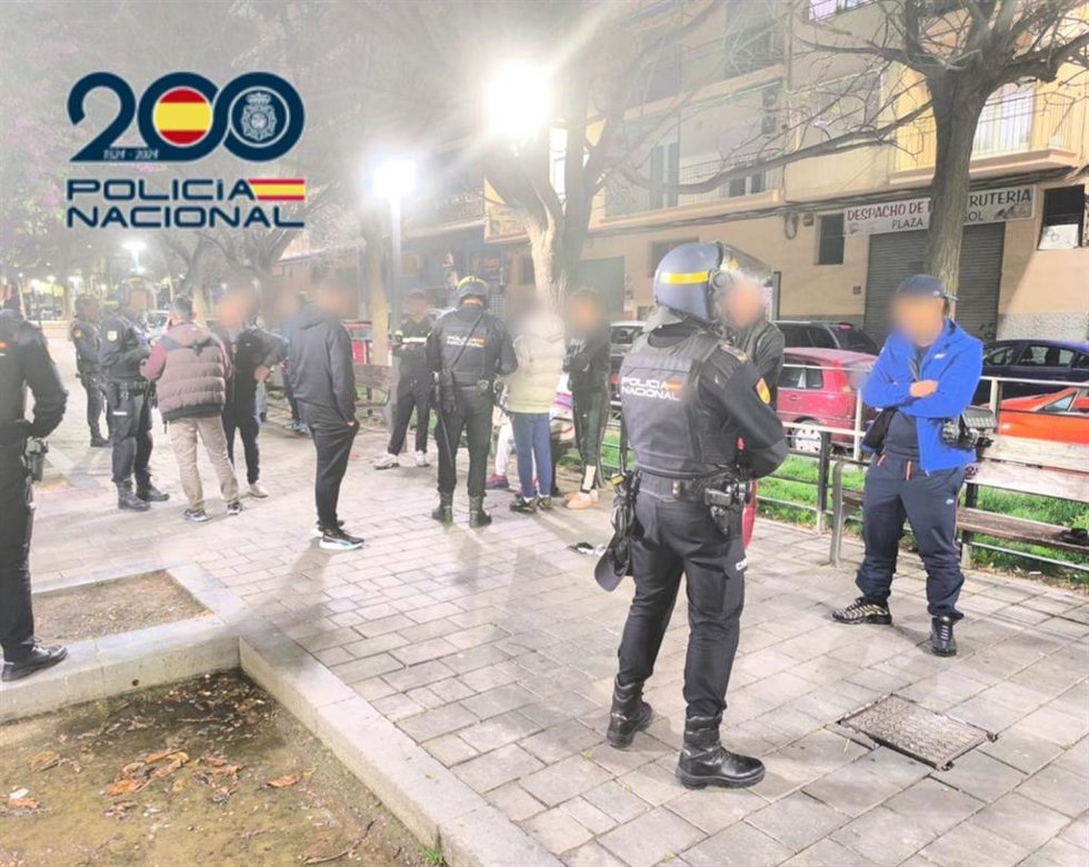 Operativo de Policía en Alicante