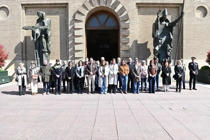 Concentración en Zaragoza por el asesinato de Silvia