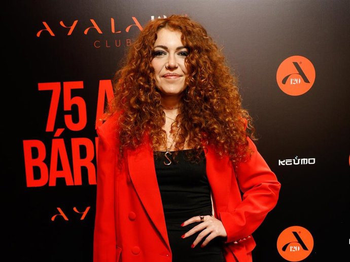 Archivo - Sofía Cristo en la fiesta sorpresa por el 75 cumpleaños de Bárbara Rey.