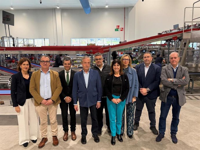 Visita institucional a Musanorte, en Orozko (Bizkaia)