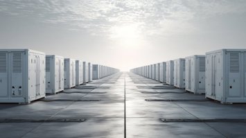 Almacenamiento de baterías.