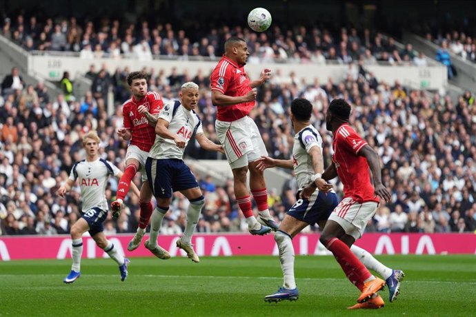 Tottenham Hotspur-Nottingham Forest de la Premier League