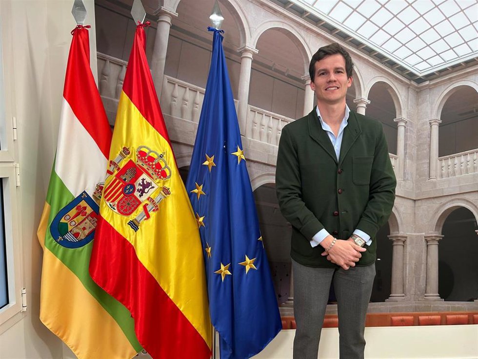 El presidente de Vox La Rioja, Ángel Alda