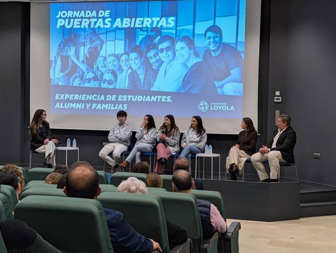 Más de 150 asistentes en la Jornada de Puertas Abiertas de la Universidad Loyola.