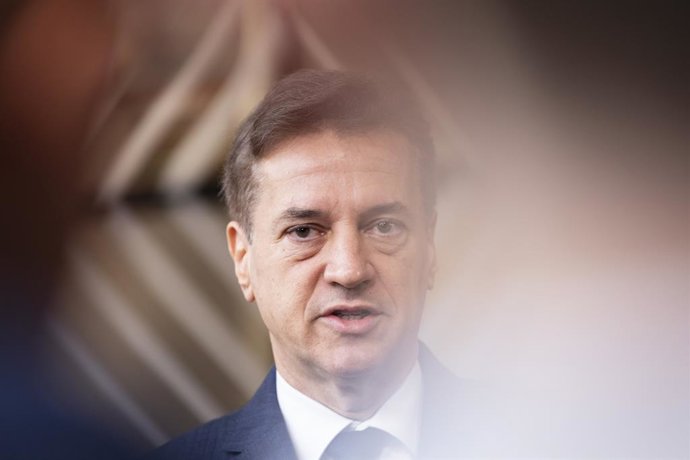 El primer ministre d'Eslovènia i candidat del partit liberal Moviment Lliberteu (GS) de Robert Golob