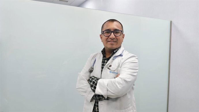 César Aurelio Gutiérrez, especialista en Neumología de Vithas Sevilla.