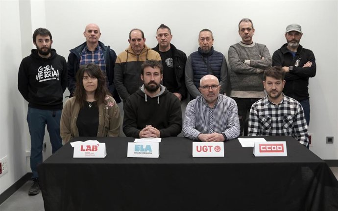 Los sindicatos LAB, ELA, UGT y CCOO convocan movilizaciones en el sector de artes gráfica en los próximos meses.